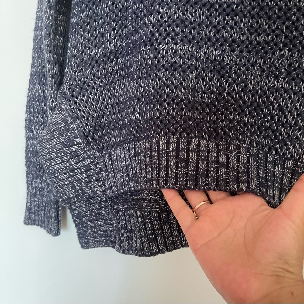 Roxy Knitted Pullover Cropped Sweater Small High … - image 4